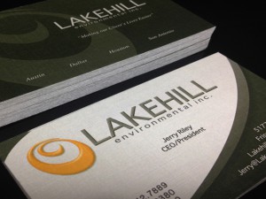 Landscaper Business Card Design Example