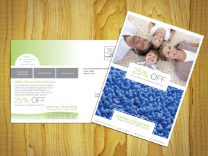 Postcard Example-Carpet cleaning Direct mail Postcard Example