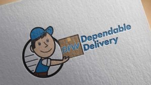 dfw-dependable-delivery-service-logo-design-big-hit-creative-group
