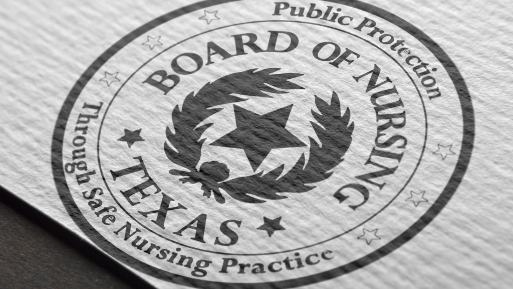 texas board of nursing